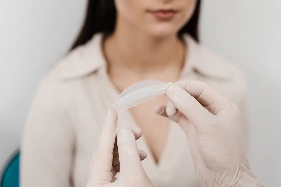 Silikonschiene zur alternativen Behandlung von CMD